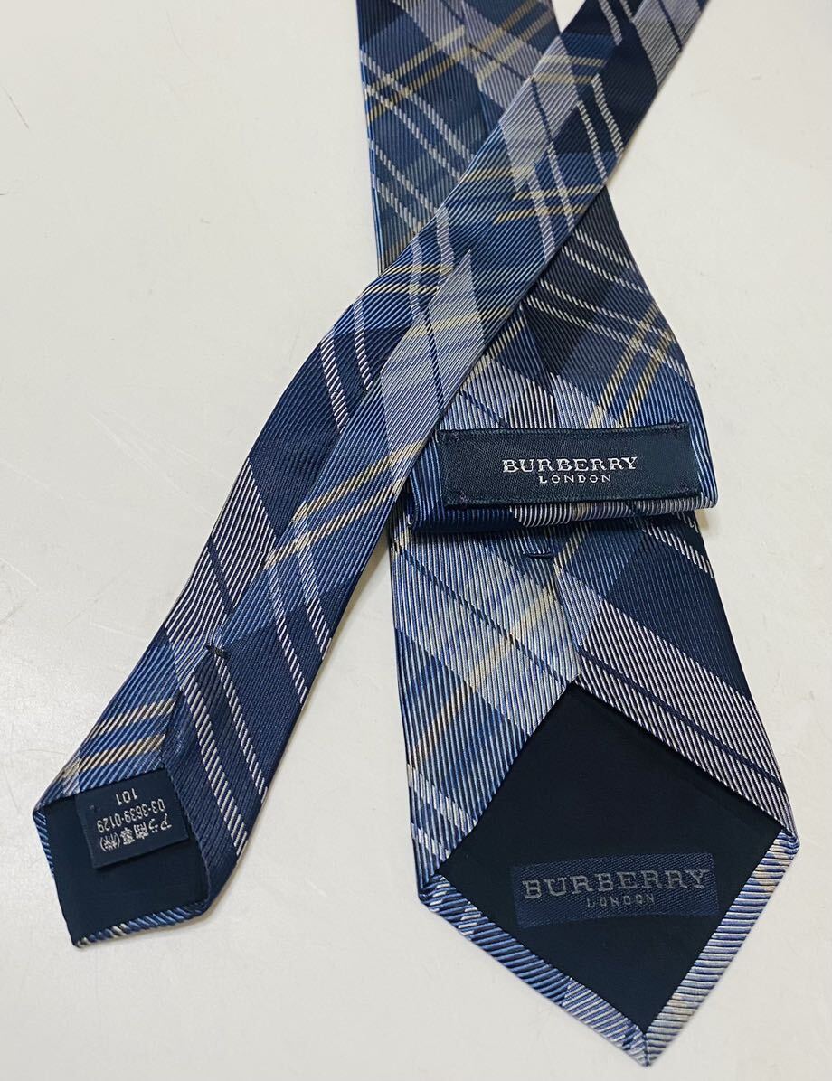 *BURBERRY LONDON| Burberry London | Burberry London галстук | б/у | прекрасный товар |No.498