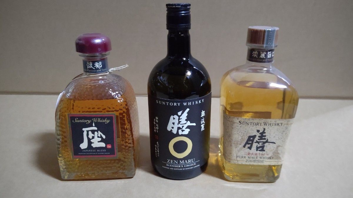 サントリー ウイスキー 座 膳 膳○ セット 古酒