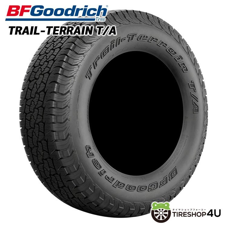 BFGoodrich TRAIL-TERRAIN T/A 245/60R20 245/60-20 107H RBL ブラックレター BFグッドリッチ トレイル 取寄せ品 4本181,557円~_画像1