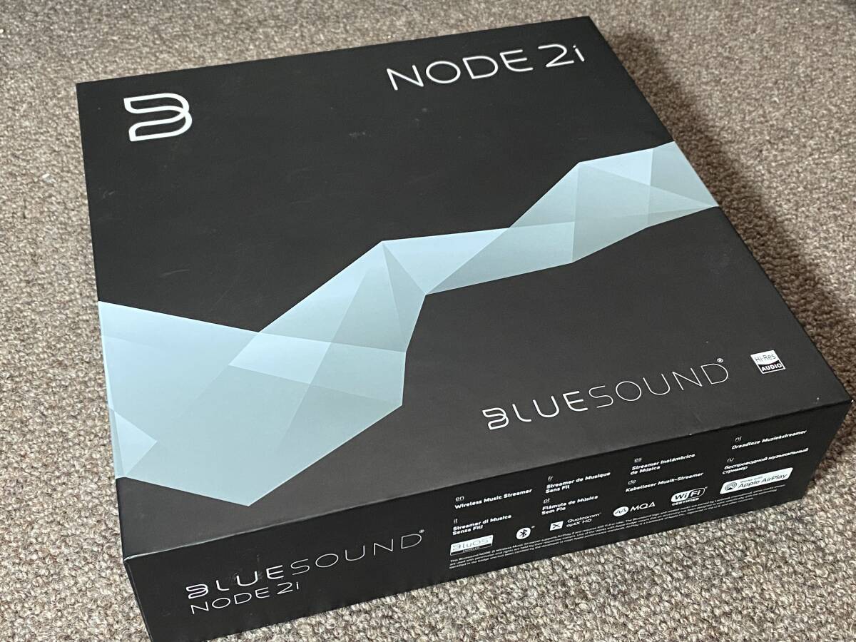 大人気のワイヤレスミュージックストリーマー 「Bluesound NODE 2i 」使用感の少ない美品です！_画像8