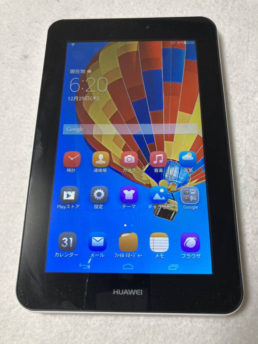 超美品 HUAWEI mediapad7 youth2 タブレットの画像1