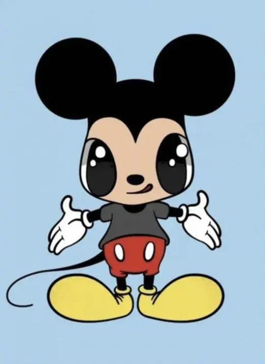 Javier Calleja Mickey Mouse Now and Future Poster ハビア カジェハ ミッキー ポスターの画像1