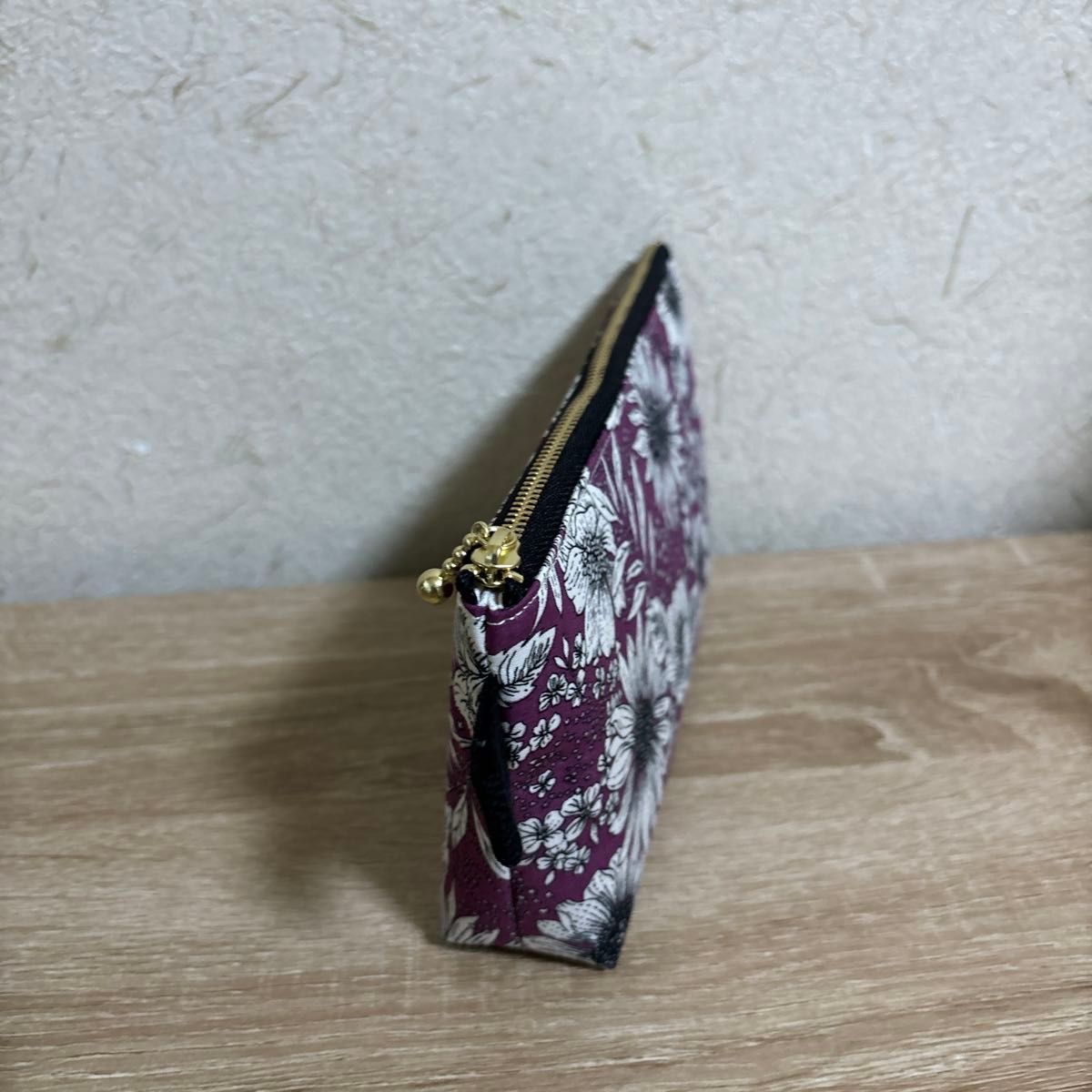 花柄　ハンドメイド　ペンケース