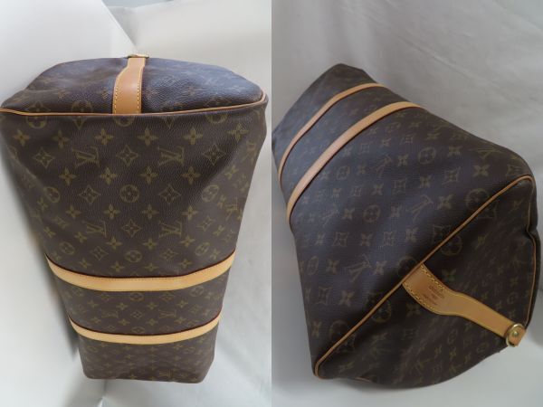 6035/dt/03.20 同梱不可 LOUIS VUITTON ルイヴィトン モノグラム M41414 FL0020 キーポル バンドリエール55 ボストンバッグ（91882）_画像7