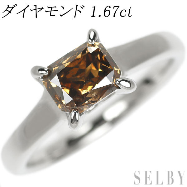 Pt900 ダイヤモンド リング BD1.67ct 出品5週目 SELBY