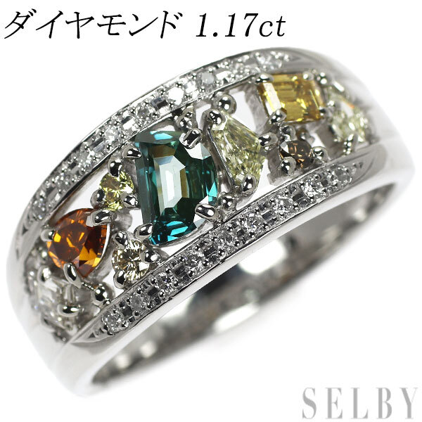 Pt900 ダイヤモンド リング 1.17ct 最終 出品6週目 SELBY