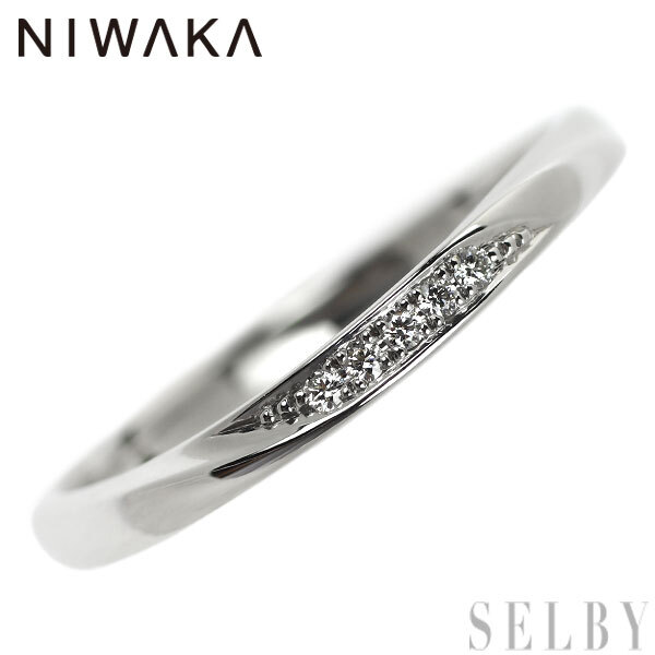 俄 Pt950 ダイヤモンド リング 雪佳景 新入荷 出品1週目 SELBY