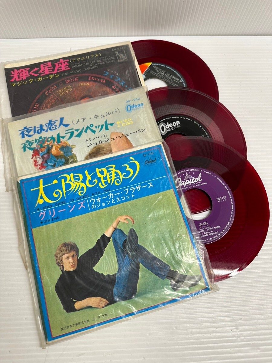 NA★1円〜中古品 88枚レコードおまとめ品 洋楽ポップス 邦楽ポップス グリーンズ アクエリアス モンキーズ ゴールデン アルバム 赤盤あり_画像8