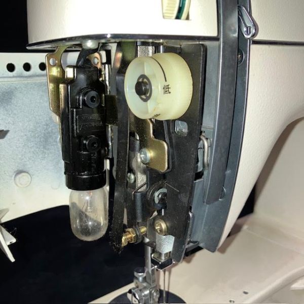 仙105 JANOME EXCEL 813型 ミシン ジャノメミシン ジャノメ エクセル フットペダル付き 手芸 裁縫 ハンドクラフト_画像7
