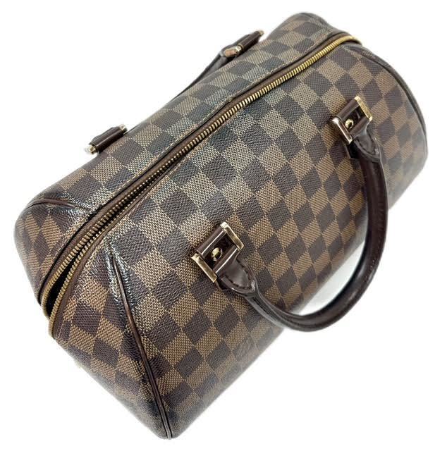 仙35 【１円スタート】LOUIS VUITTON N41434 リベラMM ダミエ ハンドバッグ エベヌ ルイヴィトン ミニボストン レディース_画像3