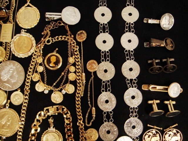  large amount * Elizabeth * coin * in godo series accessory 80 point set *SV2 point * necklace * earrings * ring * top * breath * tiepin etc. 