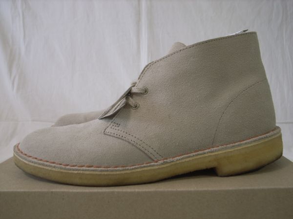 ●UK7 25cm クラークス オリジナル デザートブーツ サンドベージュ CLARKS チャッカブーツ ブーツ スエード a_画像4