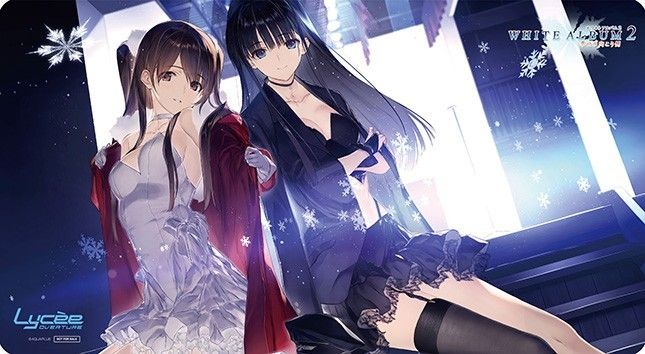 WHITE ALBUM2 lycee アクアプラス プレイマット 寡黙なフランク長瀬 小木曽雪菜 冬馬かずさ スリーブ カード