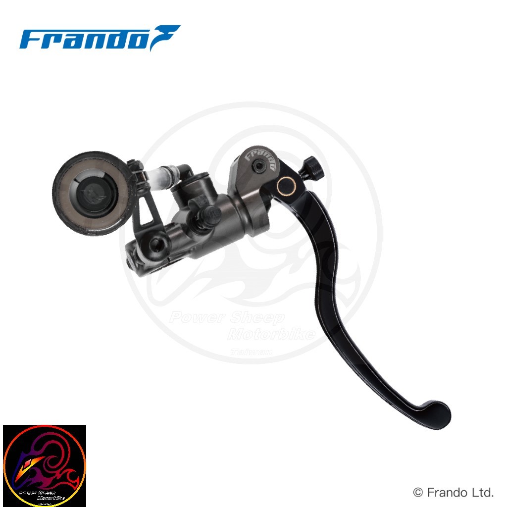 FRANDO FMF-107 (7NB　後継品）19mm ラジアルポンプ・マスターシリンダー　(黒/ダークアルマイト）－左/右 _画像2