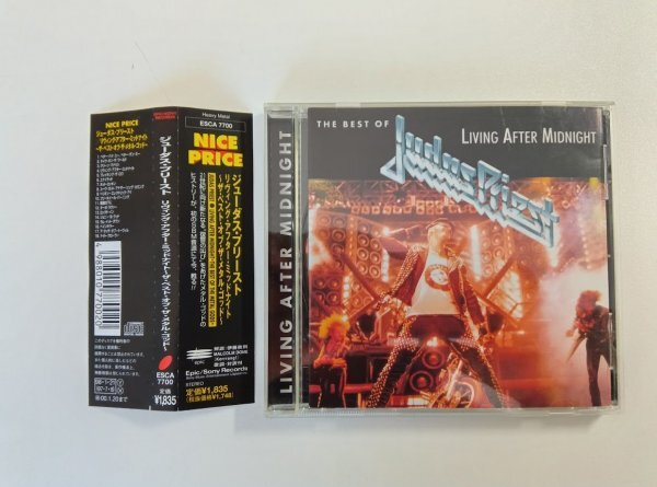 Judas Priest/ジューダス・プリースト『Living After Midnight』国内盤・帯付き ESCA-7700_画像1