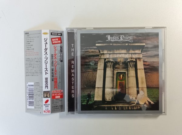 Judas Priest/ジューダス・プリースト『Sin After Sin 背信の門』国内盤・帯付き MHCP-289_画像1