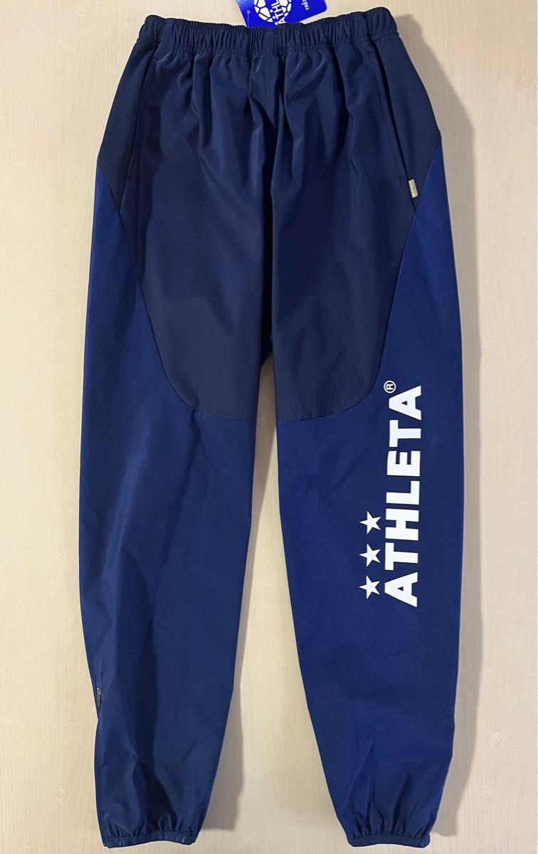 新品タグ付き　140cm ATHLETAアスレタ　セットアップ　ネイビー