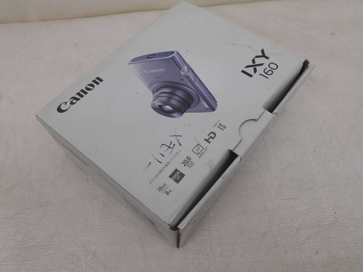 ★Canon　キャノン　IXY160　SL　箱付き　未使用★_画像2