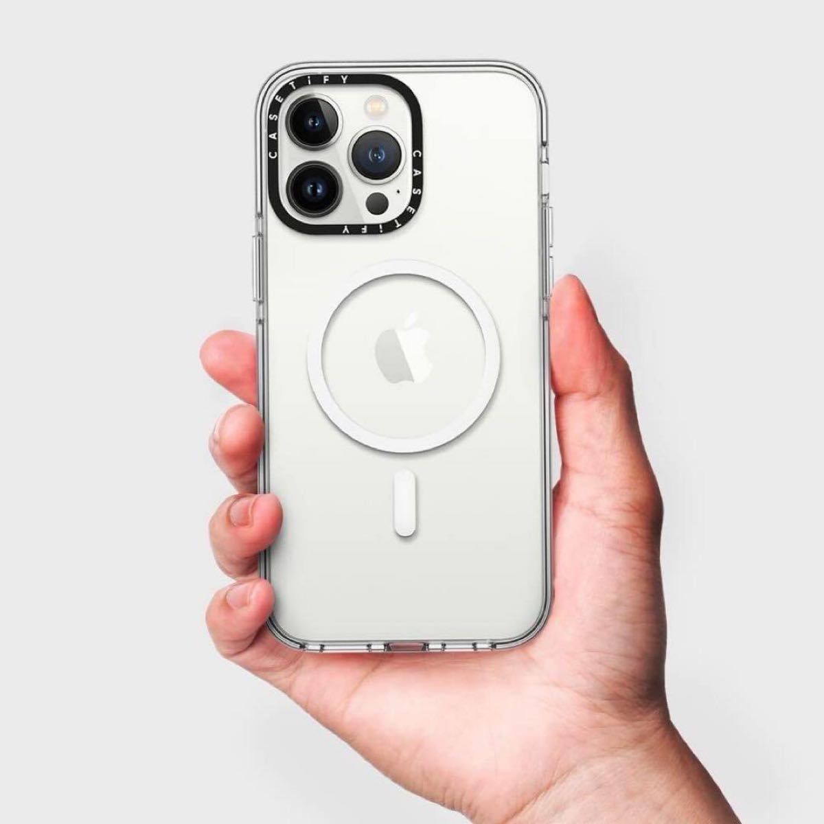 CASETiFY 未使用 クリア MagSafe対応 iPhone 15 Pro ケースアップル 黄ばみにくい Apple 