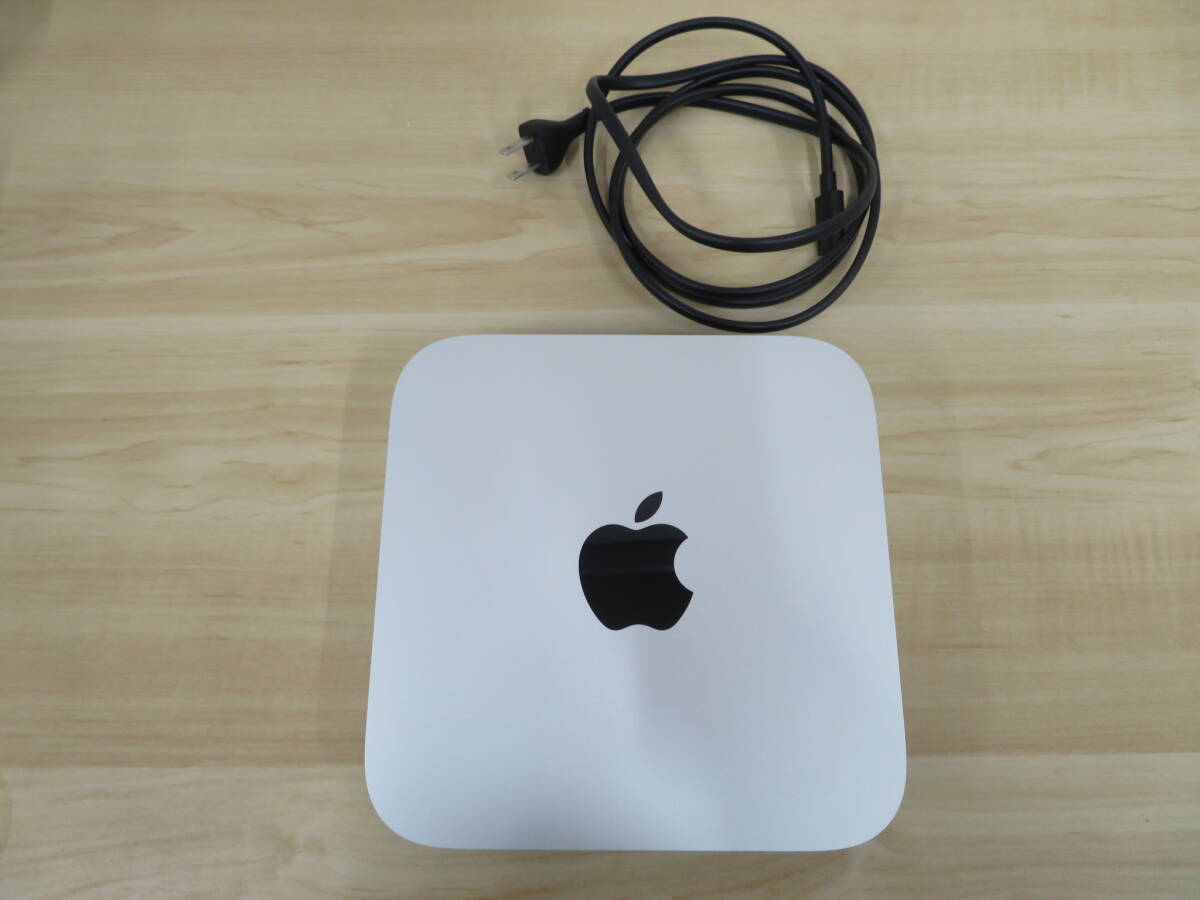 Mac mini マックミニ (M2,2023) model A2686/EMC 8003/FCC ID:BCGA2686/IC:579C-A2686 通電確認済 激安1円スタートの画像1