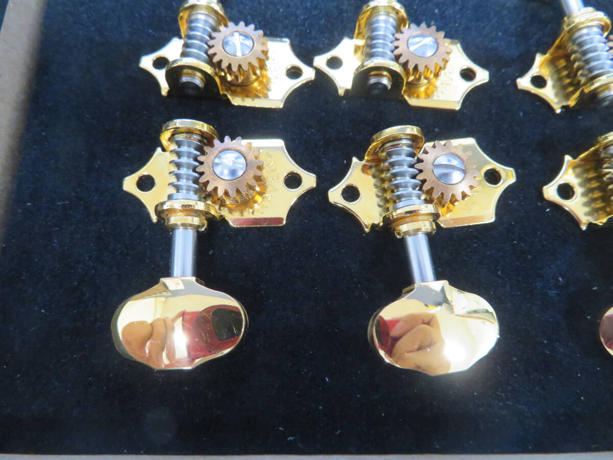 Waverly ウェーバリー Guitar Tuners 4060 gold ゴールド 箱付 Tuning Machines アコースティックギター ギター ペグ 激安1円スタート_画像5