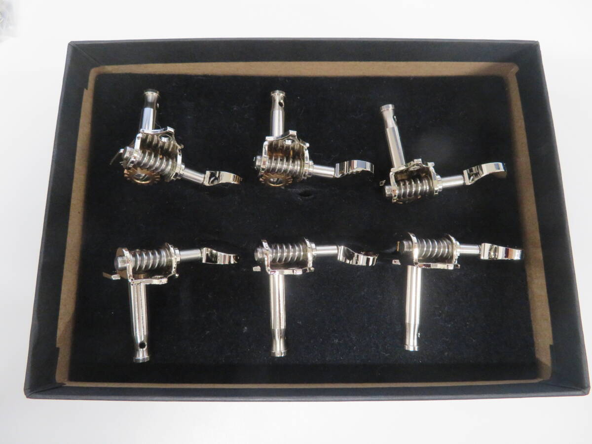 Waverly ウェーバリー 4060 箱付 Tuning Machines アコースティックギター ギター オープンバック ペグ ニッケル 激安1円スタート_画像6