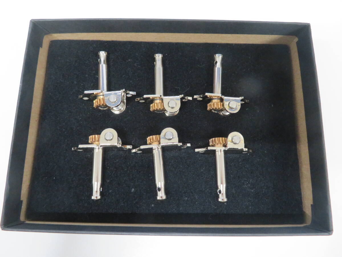 Waverly ウェーバリー 4060 箱付 Tuning Machines アコースティックギター ギター オープンバック ペグ ニッケル 激安1円スタート_画像2