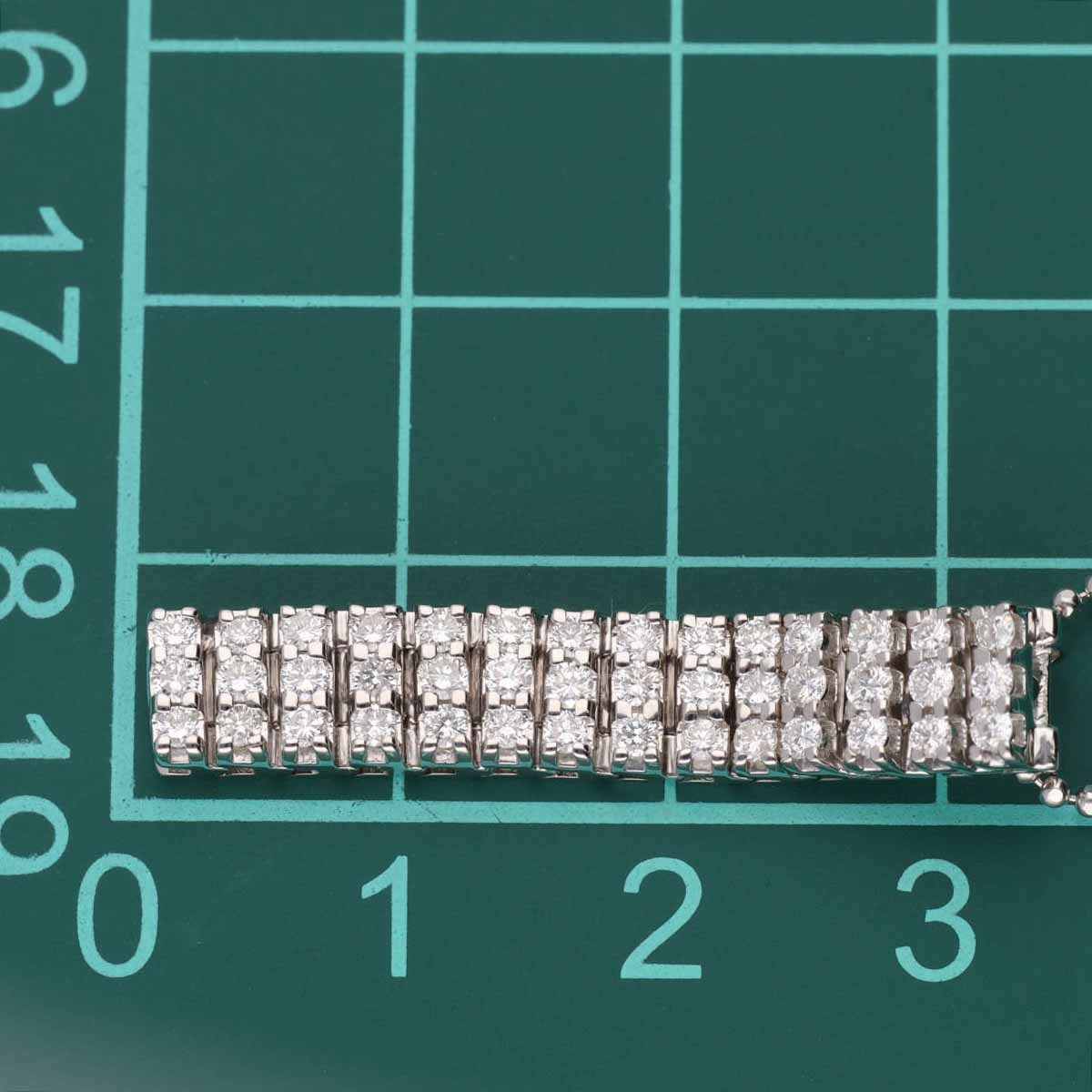 ダイヤモンド(0.67ct) ペンダント ネックレス 40cm 750 K18 WG ホワイトゴールド_画像9