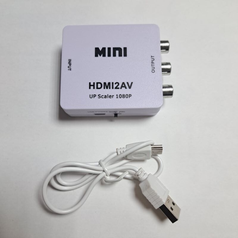 HDMI to RCA изменение конвертер HDMI to AV Composite 1080P адаптор навигационная система адаптер видео терминал Amazon prime You камера 