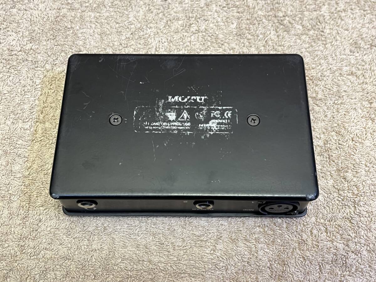 MOTU MICROBOOK Ⅱ легкий аудио интерфейс M-1201