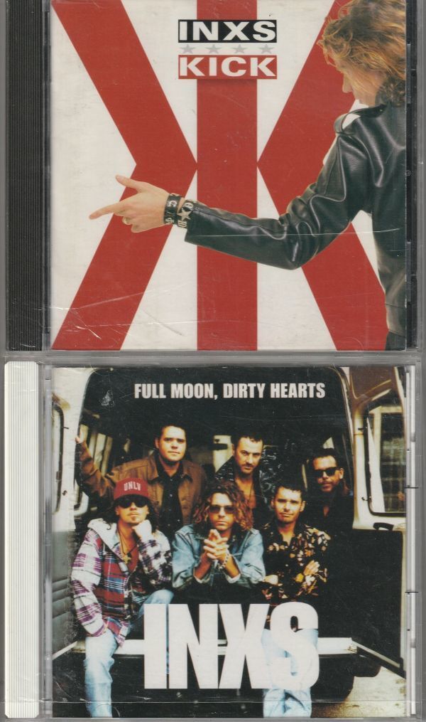 CD3枚まとめて◆INXS アルバム セット★送料185円！キックス＋FULL MOON、DIRTY HEARTS＋グレイテスト・ヒッツ_画像1