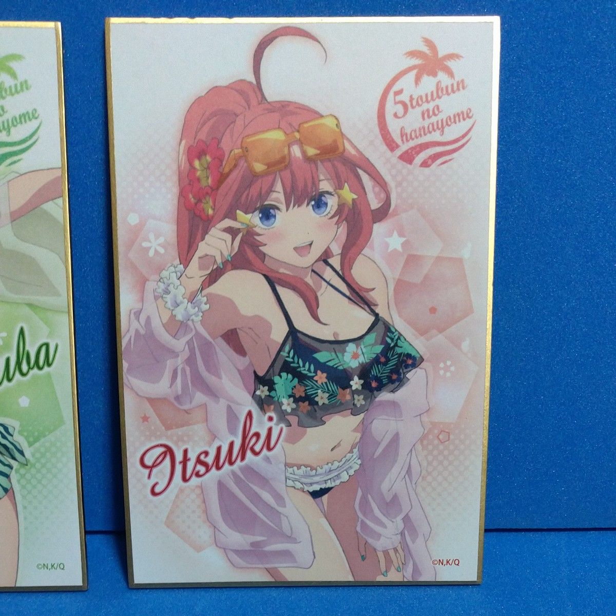五等分の花嫁 summer vacation 水着 ブラインドミニ色紙 セット 五等分の花嫁 summer vacation 水着 ブラインドミニ色紙 セット