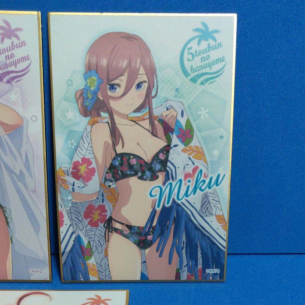 五等分の花嫁 summer vacation 水着 ブラインドミニ色紙 セット 五等分の花嫁 summer vacation 水着 ブラインドミニ色紙 セット