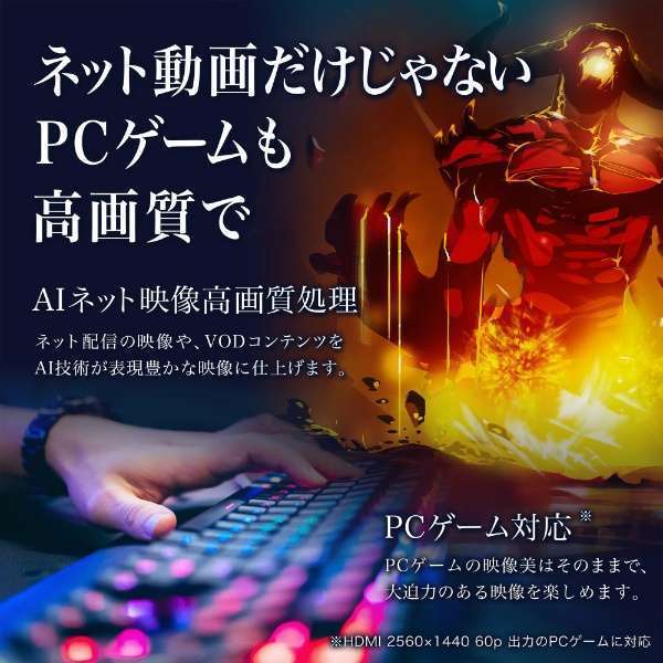 【超お買い得品・大幅値下げ・アウトレット品】ハイセンス 65V型 4K内蔵液晶テレビ 65A6G YouTube対応★送料無料★(一部地域は追加分必要)の画像8