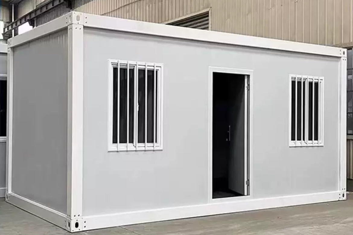  settlement of accounts container prefab super house store office work place . etc. free construction type 3m×6m×2.8m pair glass window 2 point door 1 point sash 2 point Sunday DIY new goods 