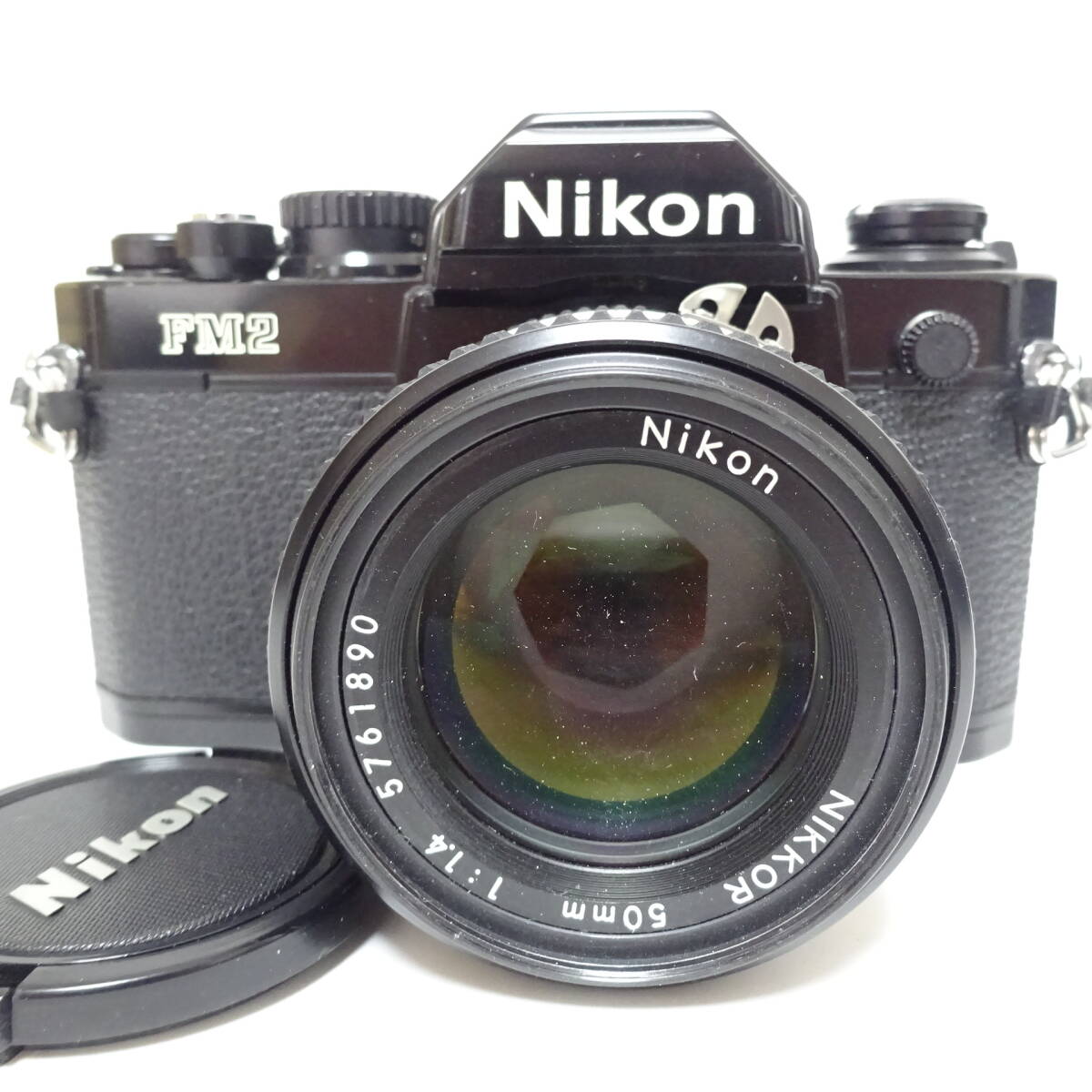 Nikon FM2 フィルム一眼カメラ レンズおまとめセット 動作未確認 【80サイズ/同梱不可/大阪商品】【2539153/227/mrrz】_画像2