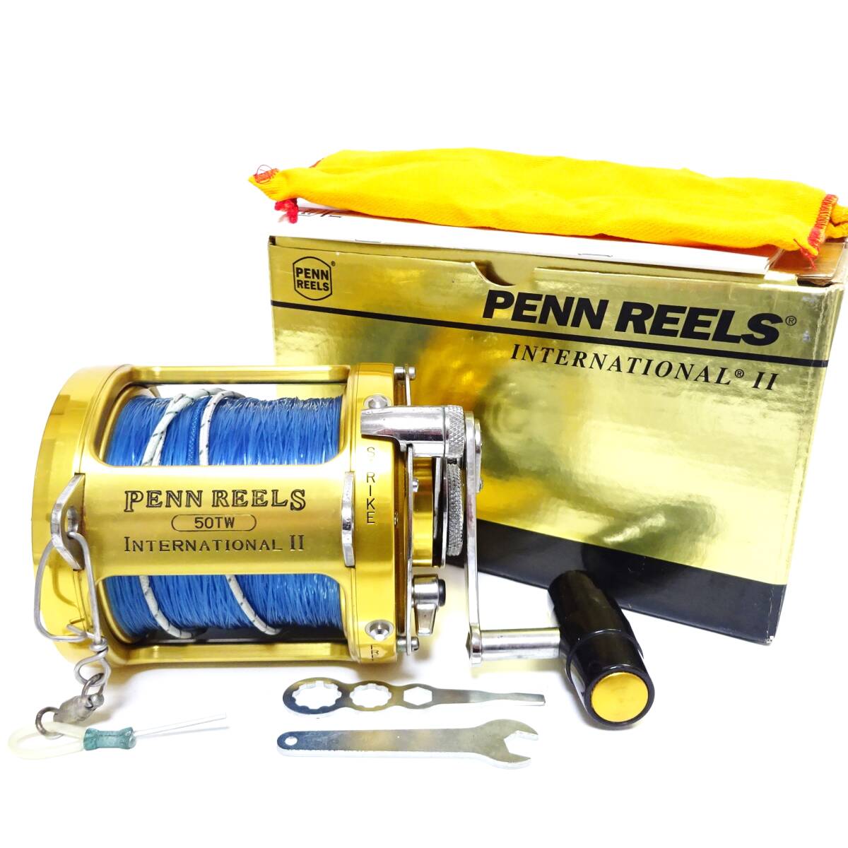 PENN REELS INTERNATIONAL Ⅱ 50TW トローリング 動作未確認【80サイズ/同梱不可/大阪商品】【2556723/294/mrrz】_画像1