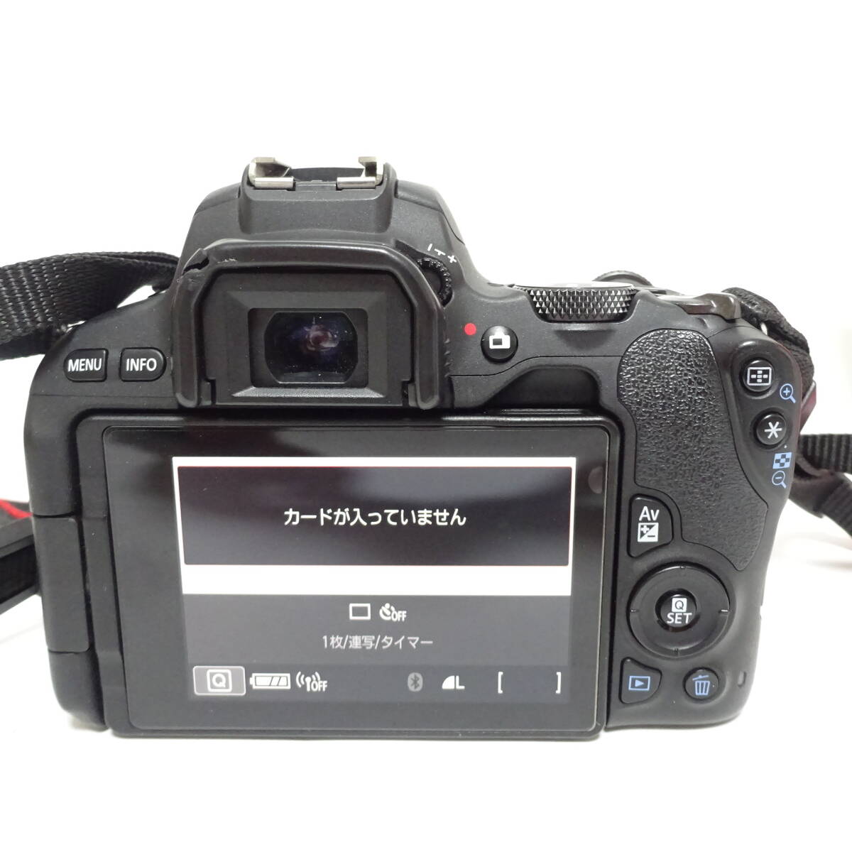 Canon EOS kiss X9 デジタル一眼カメラ 通電確認済み 【100サイズ/同梱不可/大阪商品】【2501905/186/mrrz】_画像5