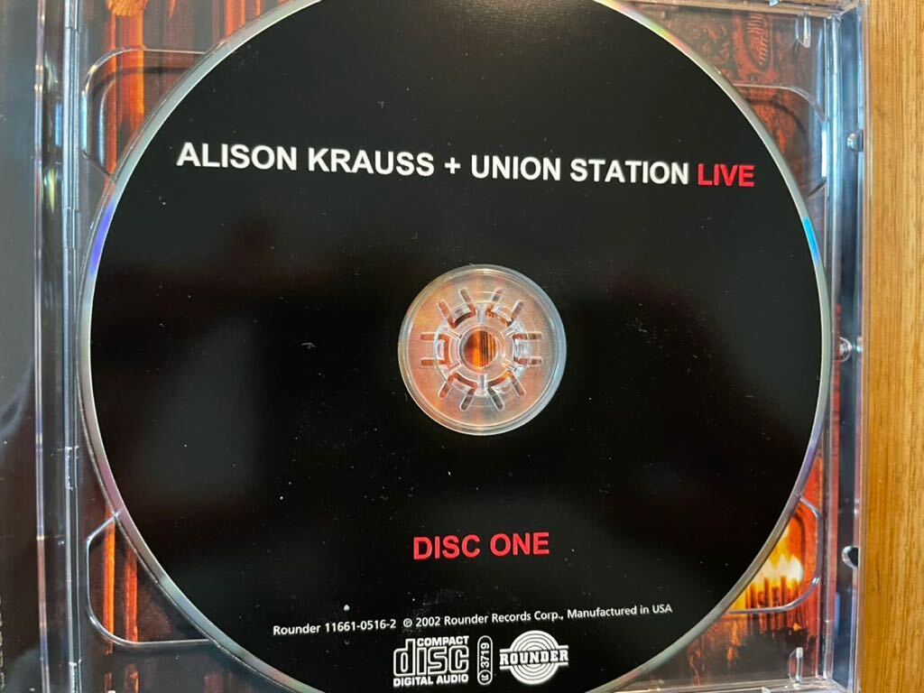 2CD ALISON KRAUSS & UNION STATION / LIVEの画像2