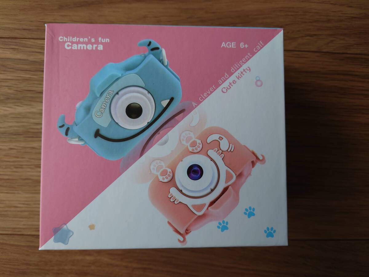 キッズカメラ children's fun camera 写真 動画 ゲーム USB充電 中古品の画像1