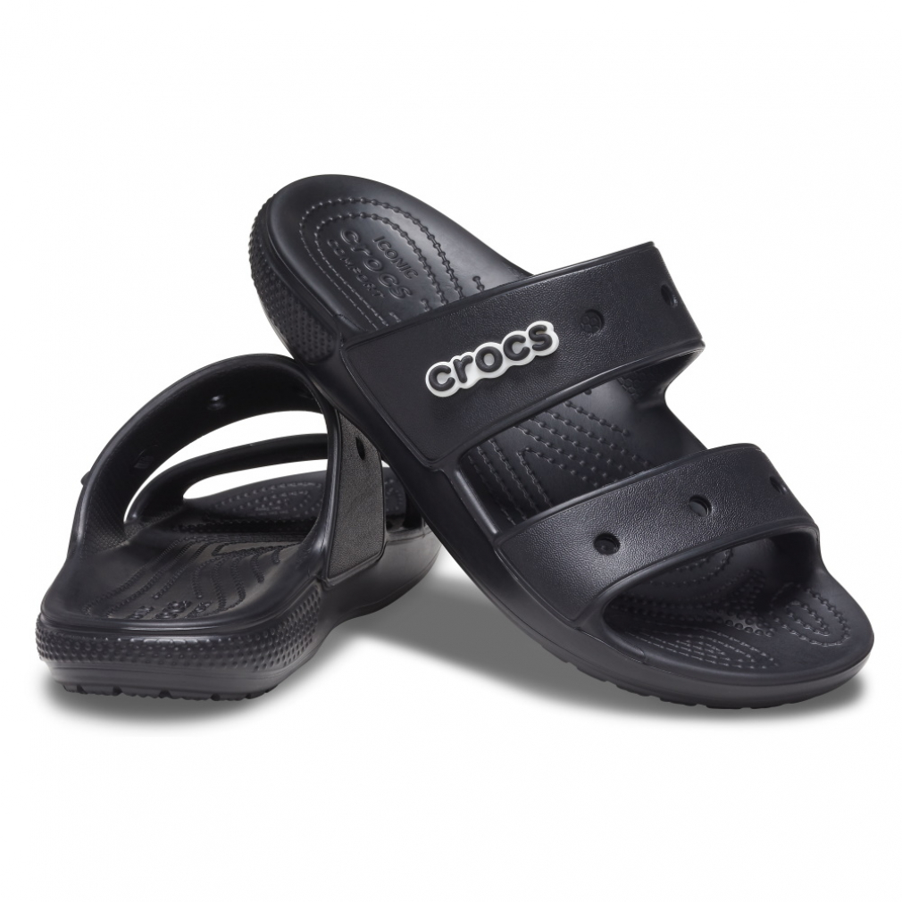 25cm クロックス クラシック サンダル ブラック Classic SANDAL black M7W9 crocs 新品_画像1