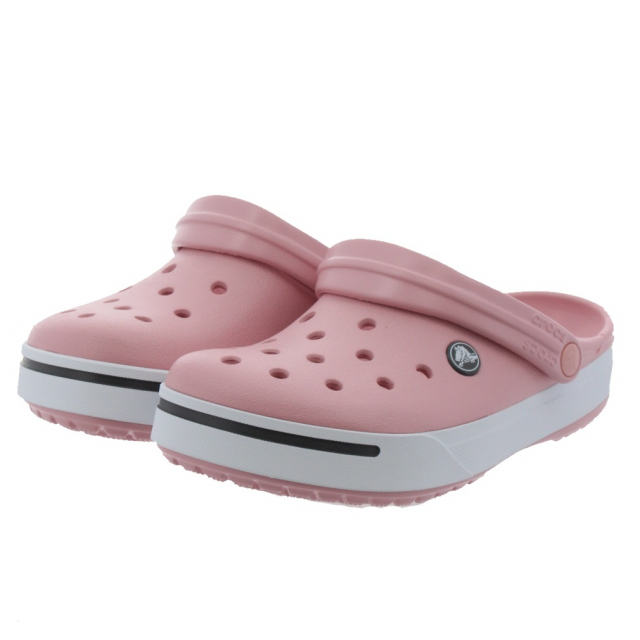 22cm Crocs crocs Crocband II Ⅱ CLOG часы частота 2.0 сандалии розовый M4W6 Petal Pink/Graphite новый товар 