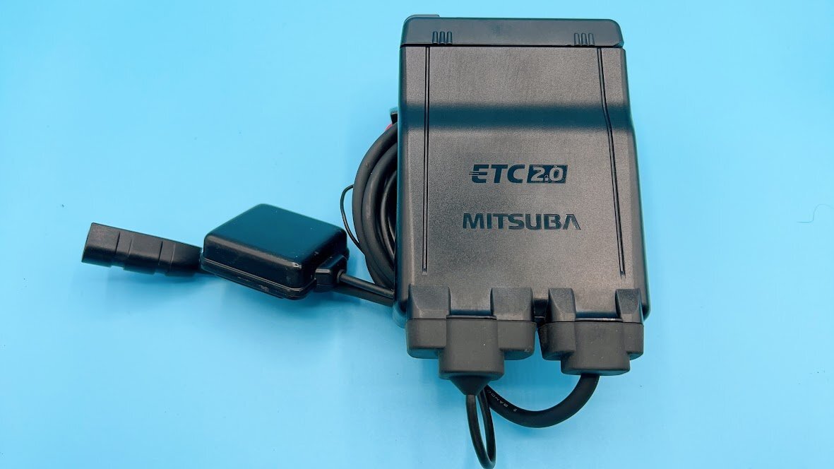 ミツバ バイク 二輪用ETC車載器2.0 MSC-BE700 アンテナ分離型 作動確認 