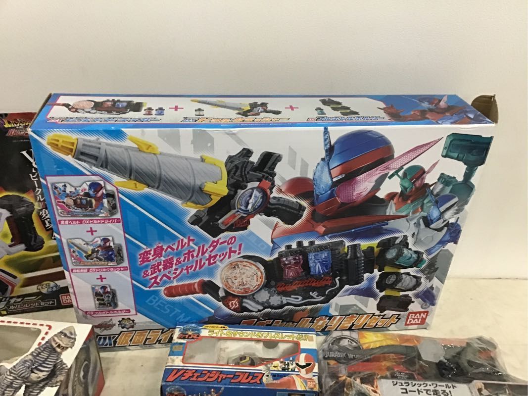 1円〜 同梱不可 ジャンク 仮面ライダービルド、ルパンレンジャーVSパトレンジャー 他 トリガーマシンバイカー等_画像2