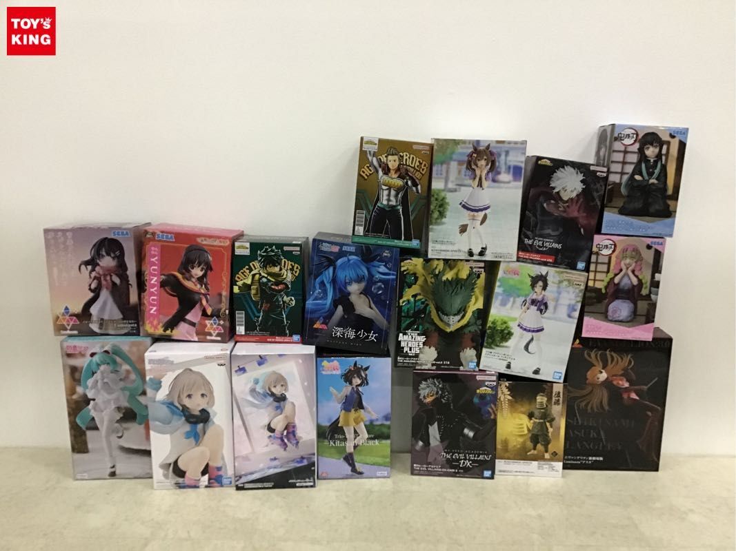 1円〜 同梱不可 ジャンク Luminasta等 初音ミク、青春ブタ野郎、エヴァンゲリオン、鬼滅の刃 他_画像1