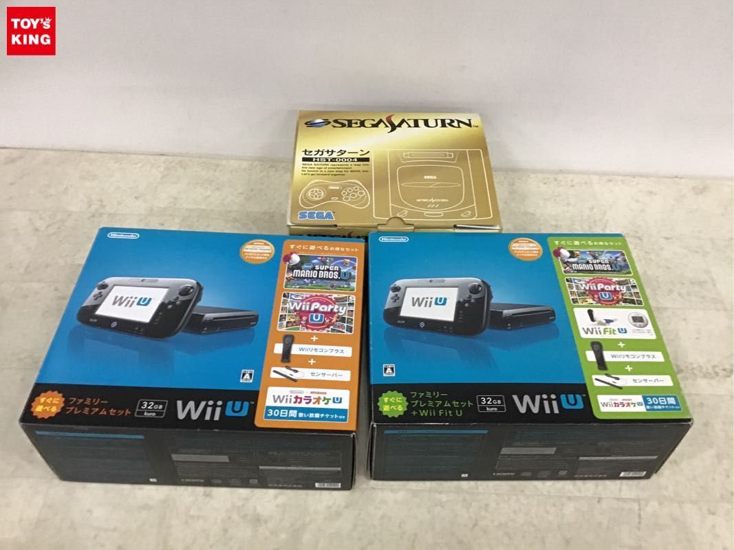 1円〜 同梱不可 ジャンク Wii U 本体、セガサターン 本体_画像1