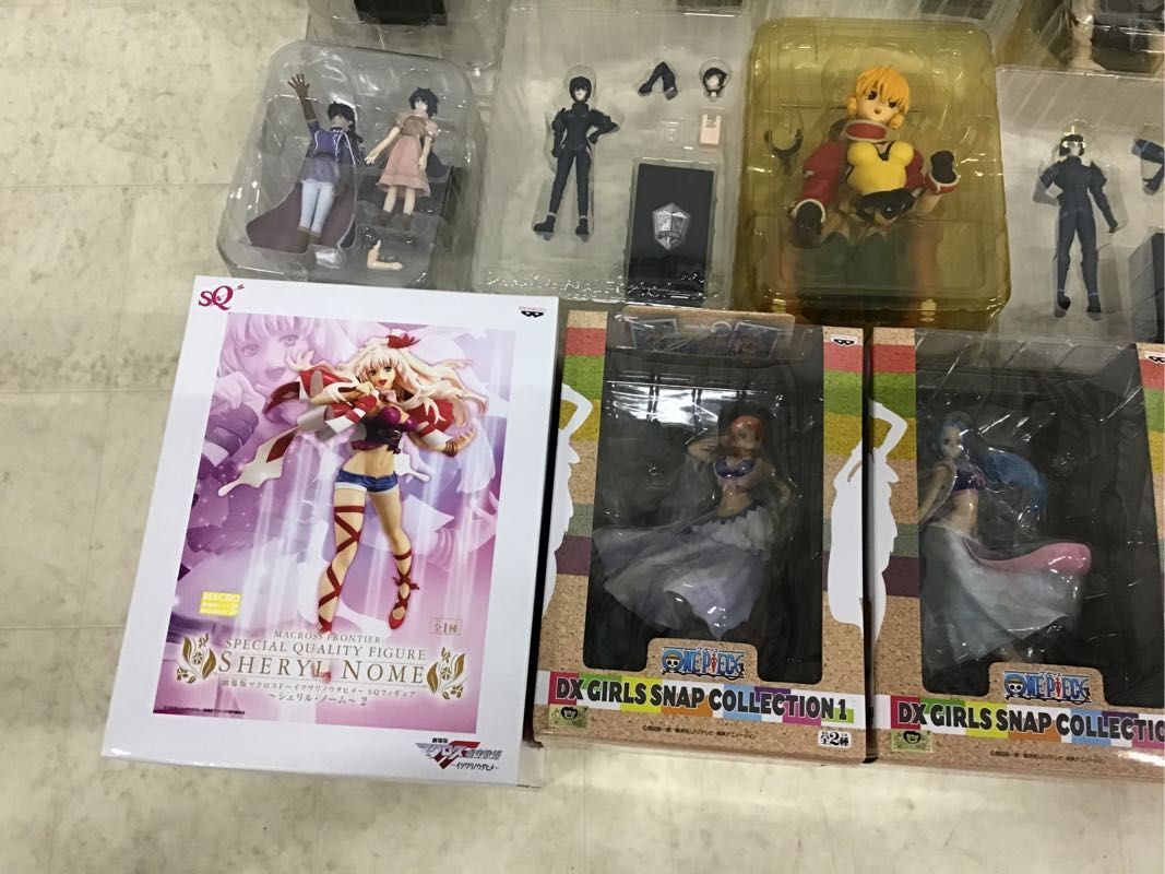 1円〜 同梱不可 ジャンク 劇場版マクロスF 虚空歌姫 イツワリノウタヒメ SQ シェリル 2、ONE PIECE DX GIRLS SNAP COLLECTION 1 ビビ他の画像2