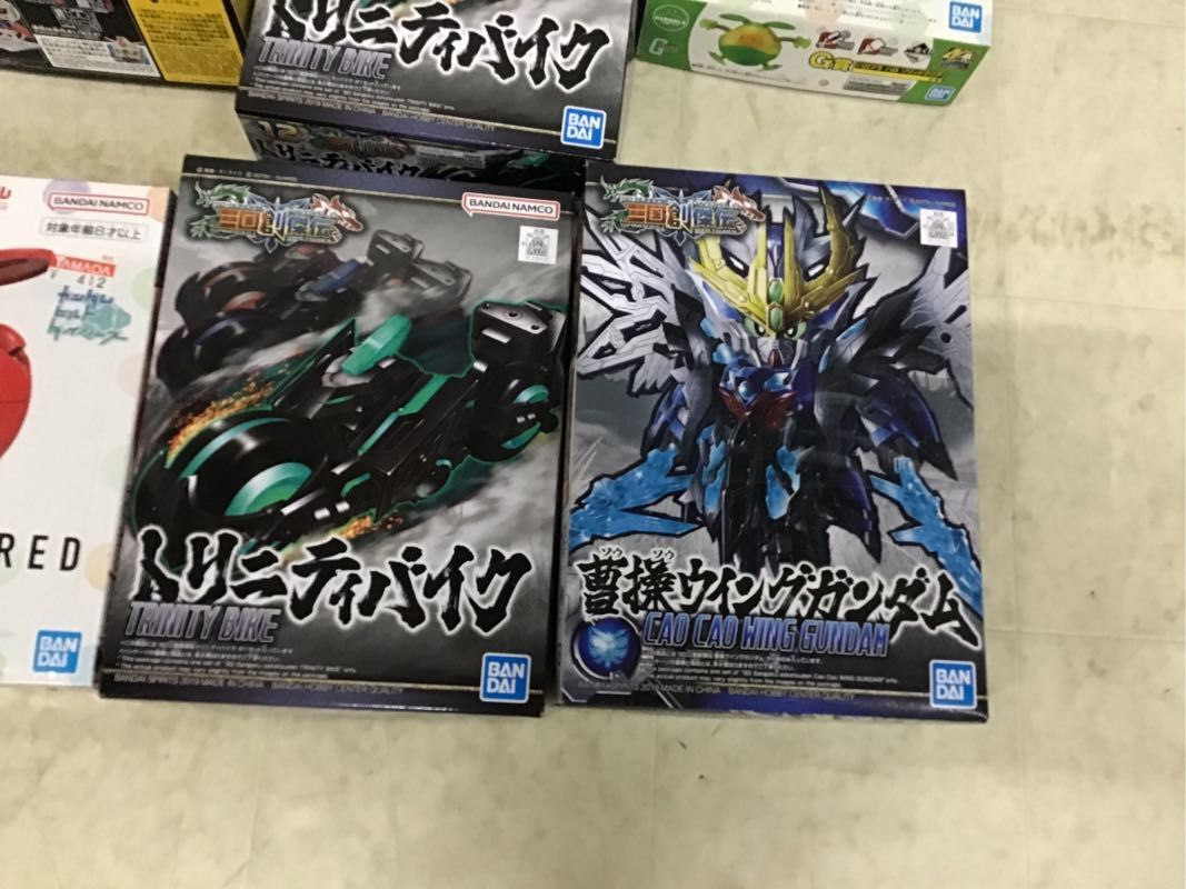 1円〜 同梱不可 ジャンク SDガンダム曹操ウイングガンダム、トリニティバイク 他_画像5