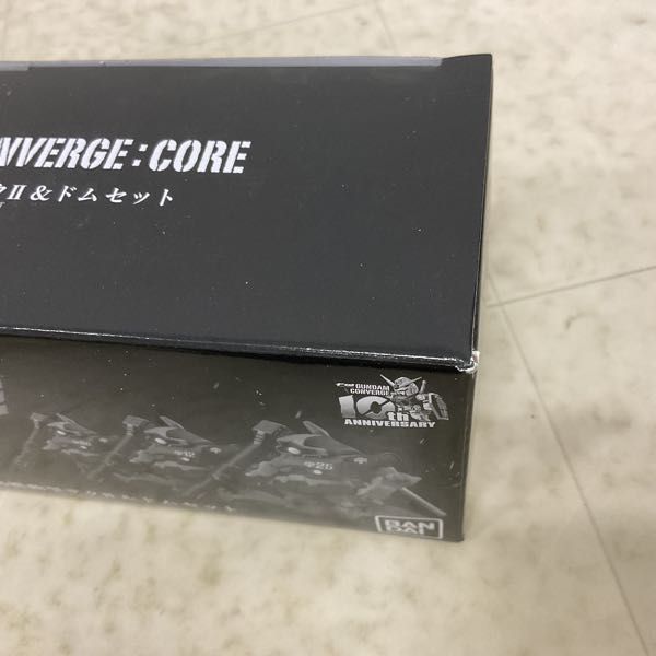 1円〜 未開封 バンダイ FW GUNDAM CONVERGE:CORE 機動戦士ガンダム 黒い三連星 高機動型ザクII & ドム セット_画像3