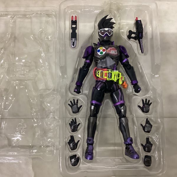 1円〜 バンダイ S.H.Figuarts 仮面ライダーエグゼイド 仮面ライダーゲンム アクションゲーマーレベル2_画像2